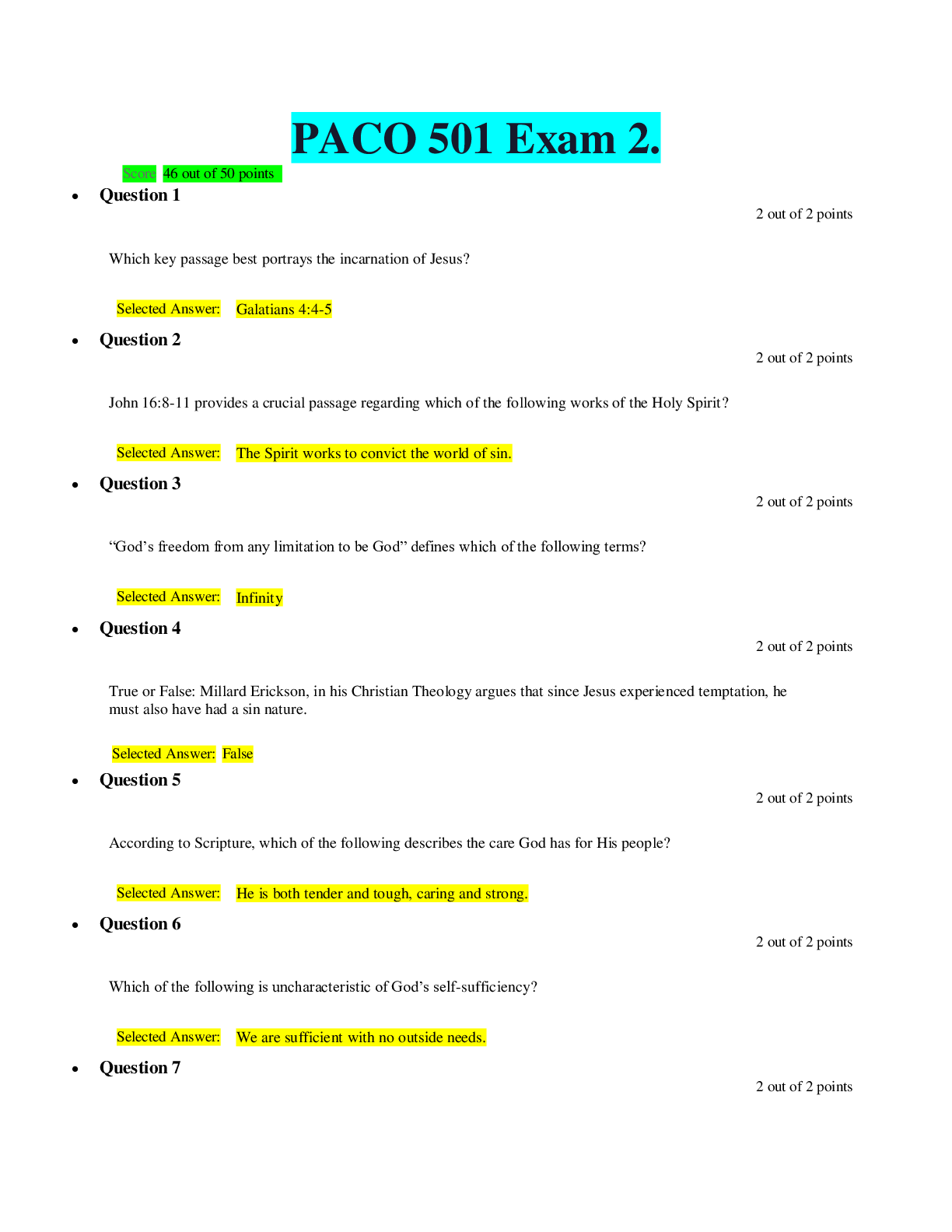 ATI Module 3 Fundamentals Safety and Infection / ATI Module 3